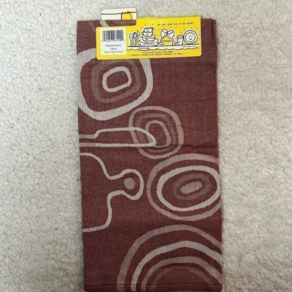 Blue Q "Make It A Double" Dish Towel - Picture 2 of 5
